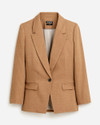 Click for more info about Tall Willa blazer in Italian city wool blend