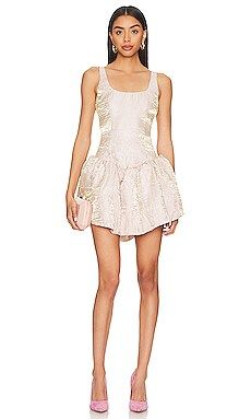 NBD Anndreah Mini Dress in Blush from Revolve.com | Revolve Clothing (Global)