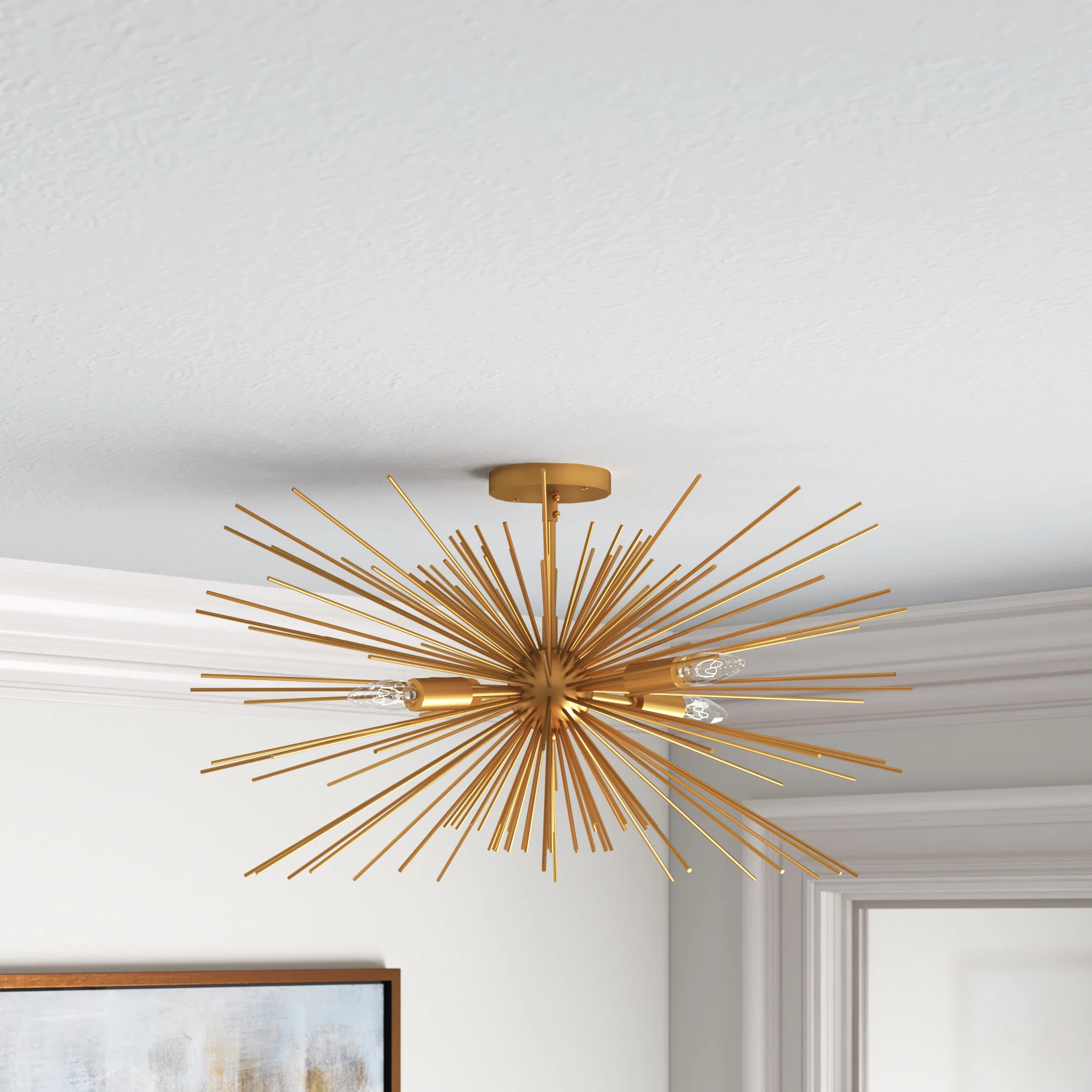 Lachance Semi Flush Mount | Wayfair North America
