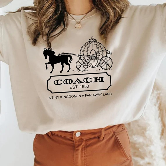 Cinderella Disney T-shirt, Coach Cinderella Shirt, Est 1950, Cinderella T-shirt, Disney Shirt, Di... | Etsy (US)