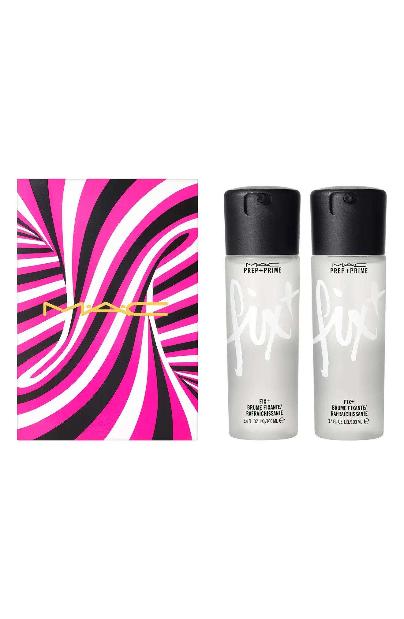 MAC Cosmetics MAC Mystic Mist Fix+ Setting Spray Duo USD $60 Value at Nordstrom | Nordstrom