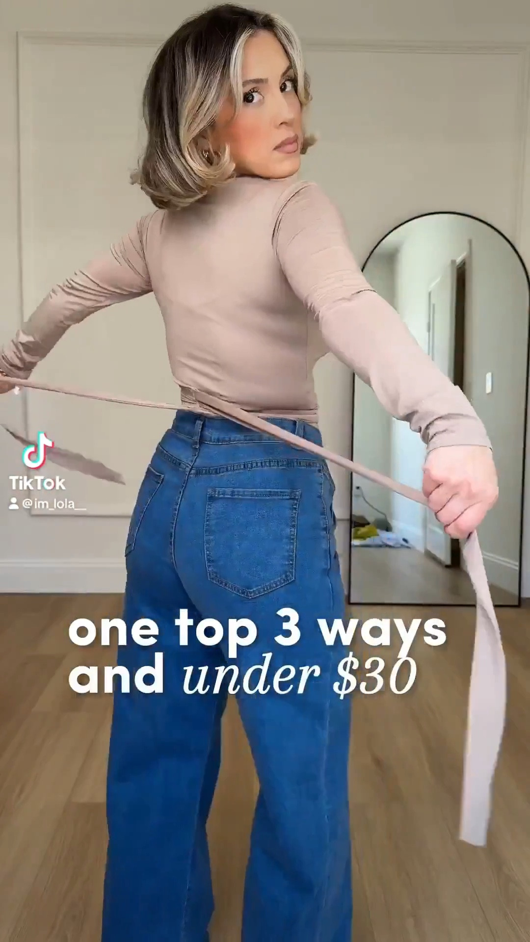 1 top, so many ways 🙌🏼  under $30 👏🏼

Wearing top in SMALL 
jeans size 4 
Everything in XS. If that’s not available, then I’m wearing small 

#LTKU #LTKootd #LTKgrwm