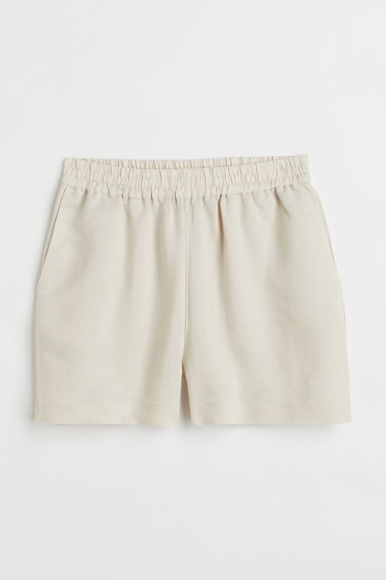 Linen-blend shorts | H&M (US)