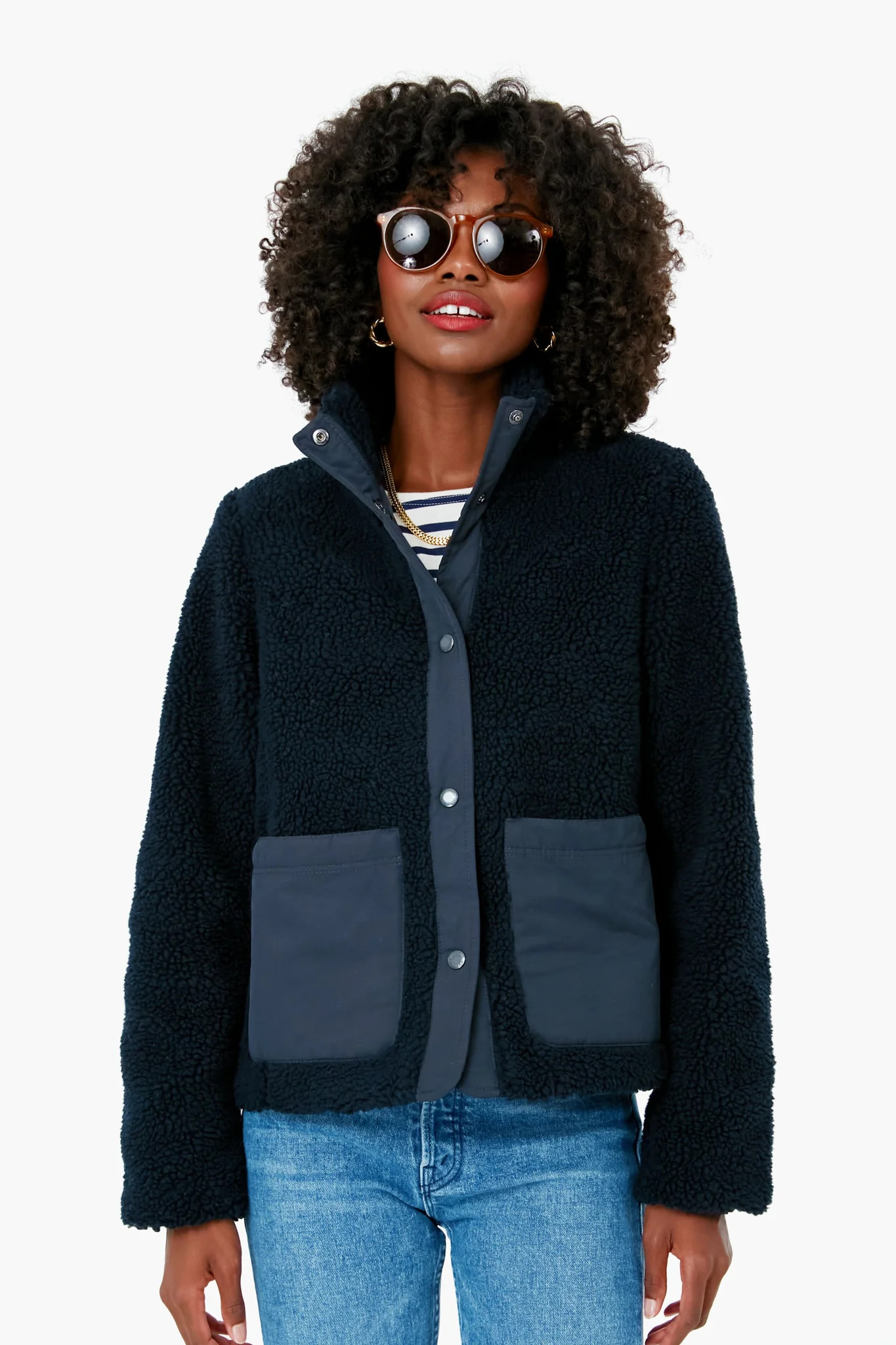 Navy Netley Fleece | Tuckernuck (US)