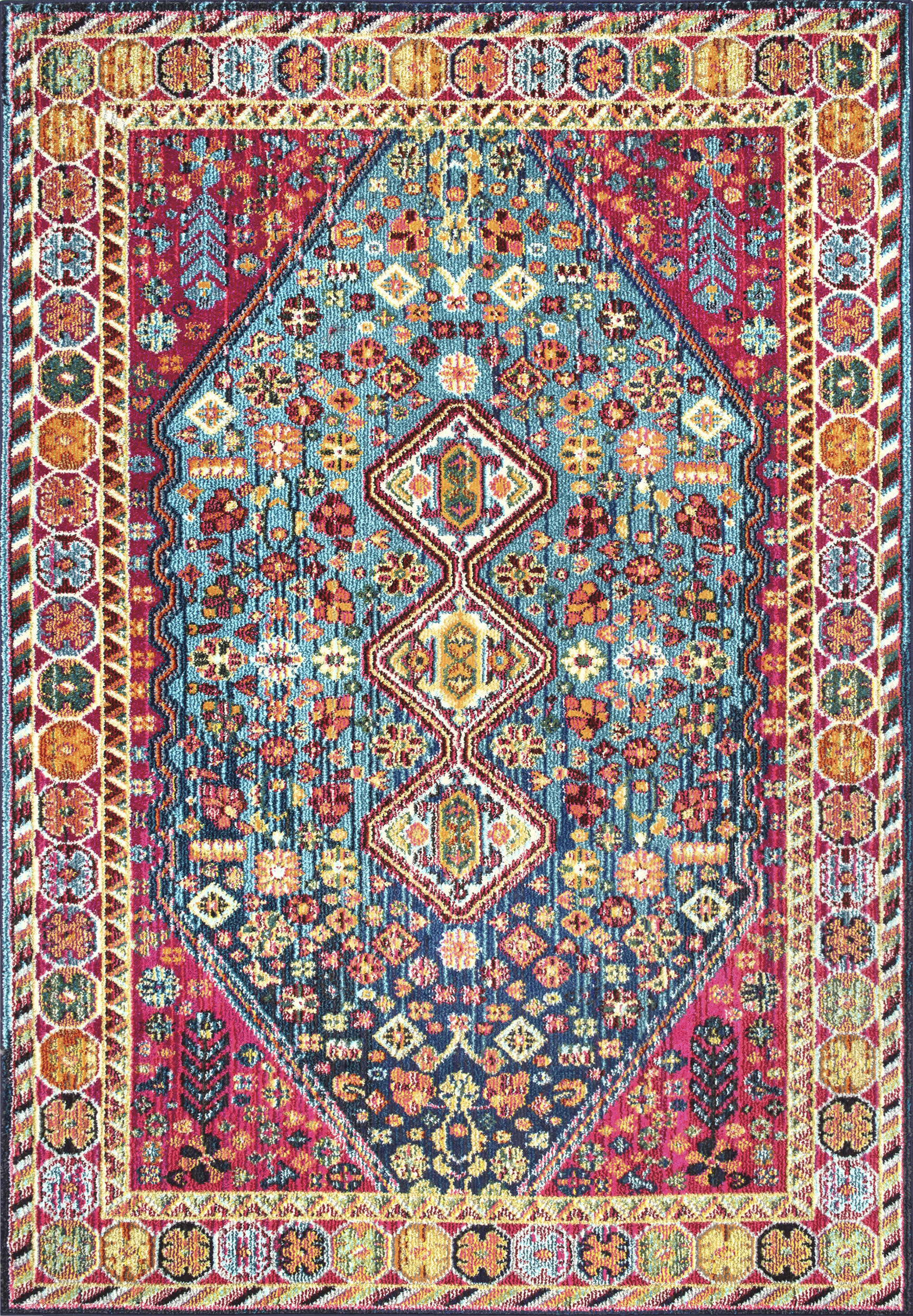 Vibrant Meadow | 8' 10" x 12' rug | Rugs USA