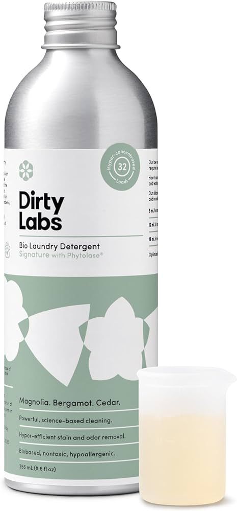 Dirty Labs | Signature Scent | Bio-Liquid Laundry Detergent | 32 Loads (8.6 fl oz) | Hyper-Concen... | Amazon (US)