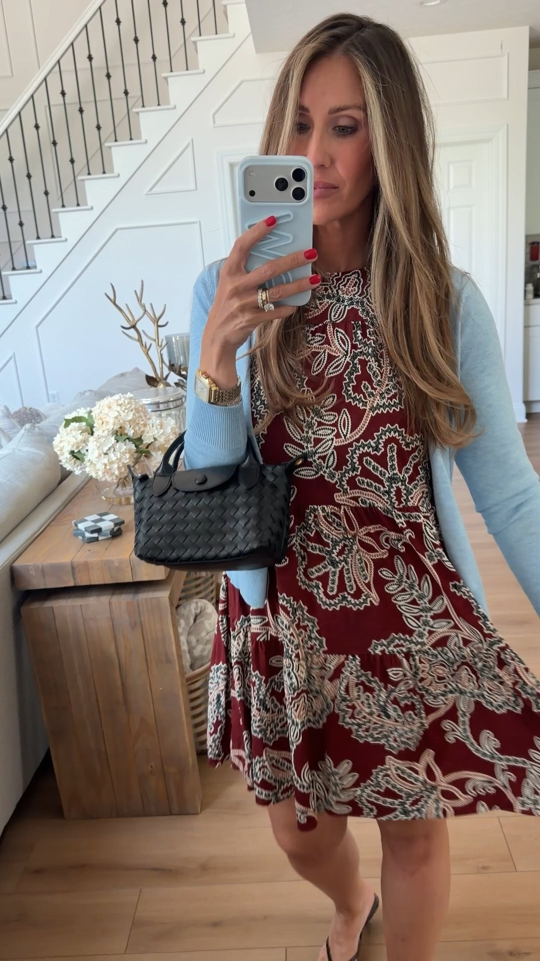 Sz Medium dress 
Sz small cardigan

#LTKootd #LTKOver40 #LTKgrwm