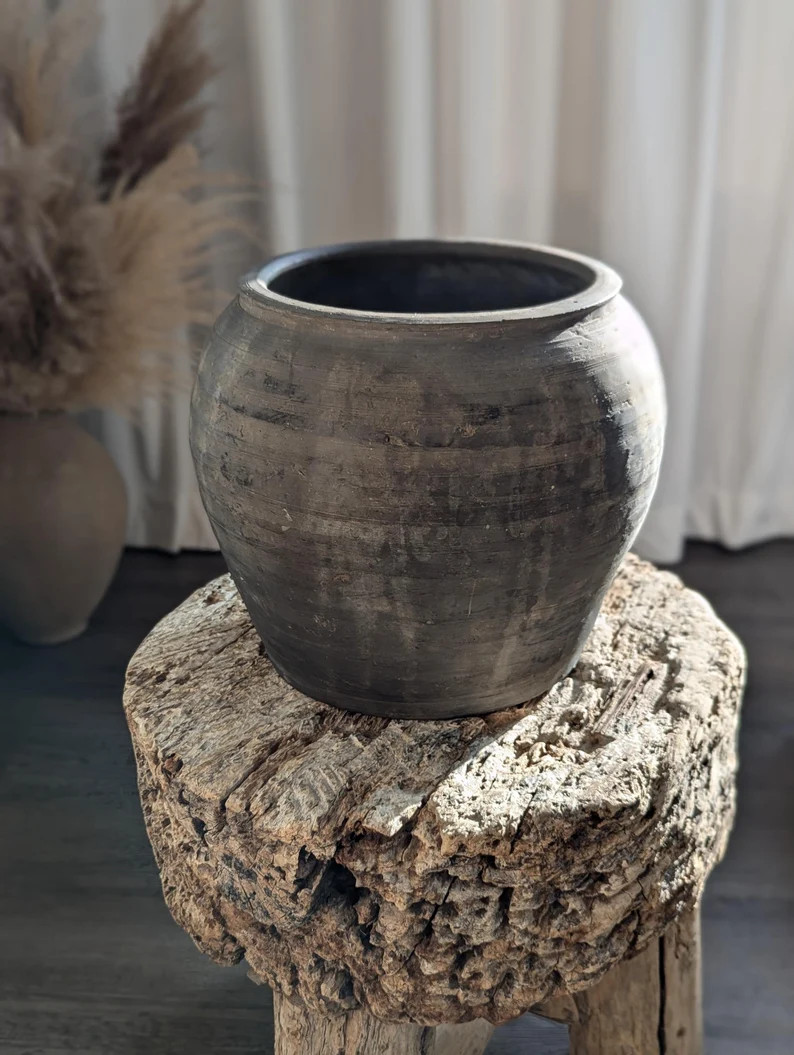 Medium/ Large vintage clay vessel | Etsy (US)
