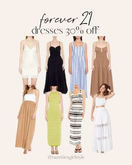 Forever 21 30% off dresses 🙌🏻🙌🏻

Maxi dresses, mini dresses, summer casual dresses, summer fashion, summer sale

#LTKFindsUnder50 #LTKSaleAlert #LTKStyleTip