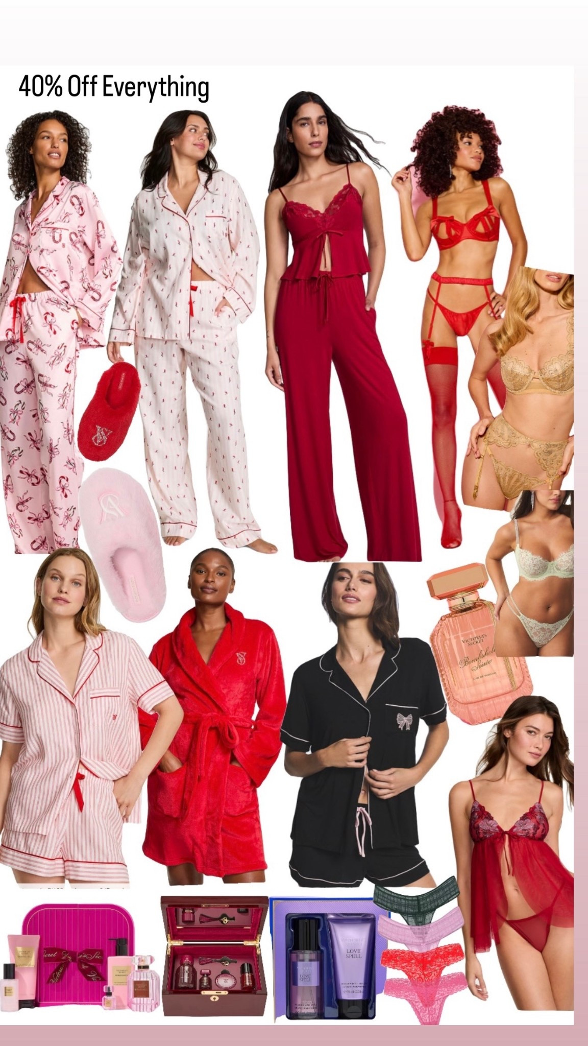 Victoria Secret is offering a whopping 40% discount on all their products. 

#LTKGiftGuide #LTKHoliday #LTKSeasonal