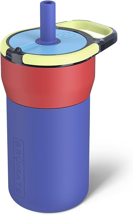 BrüMate Leap 12oz 100% Leakproof Kids Tumbler with Handle and Silicone Soft Straw | Drop Resista... | Amazon (US)