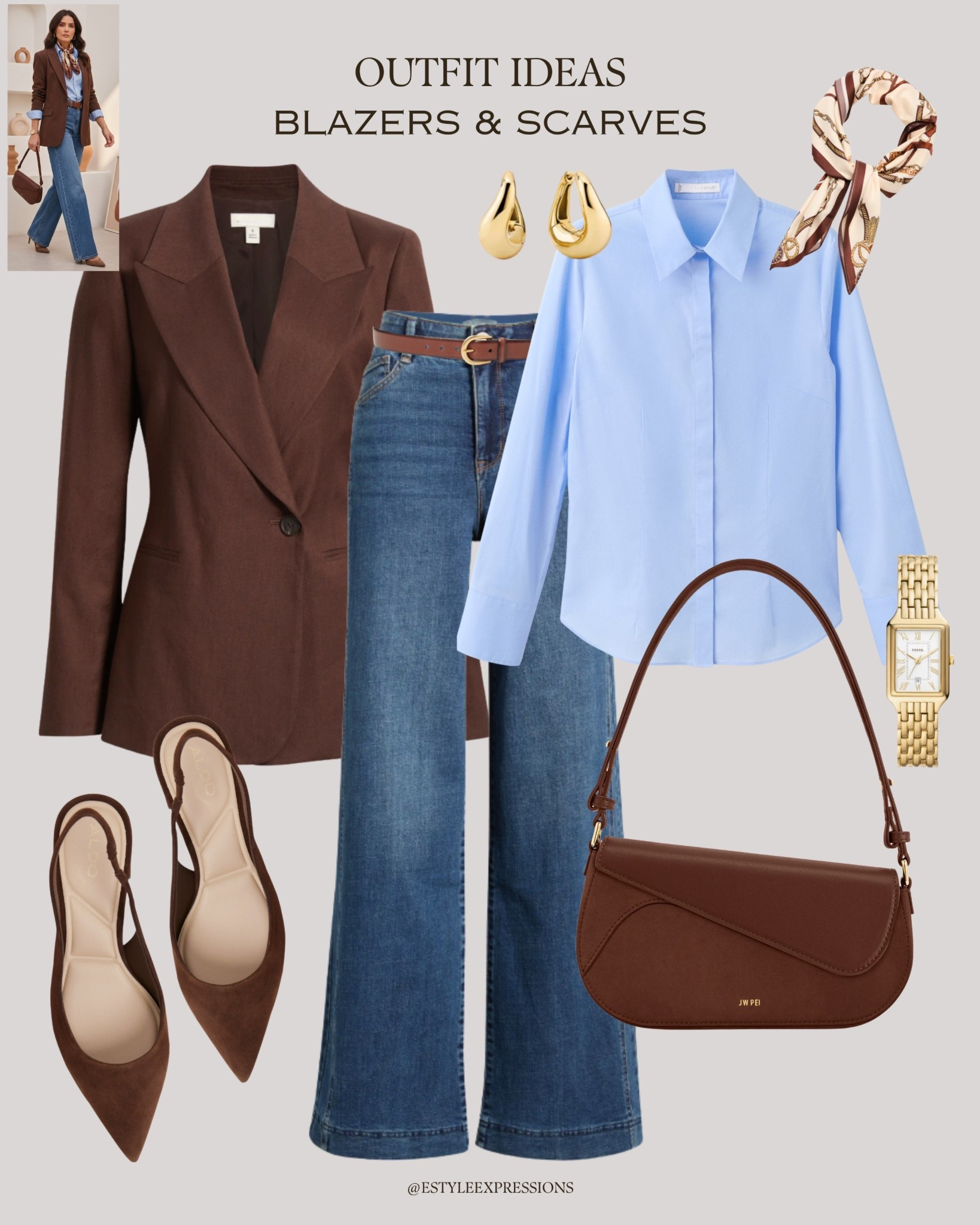 Spring Outfits with Blazers & Scarves!✨🌸🌿

#LTKWorkwear #LTKootd #LTKspringtrends