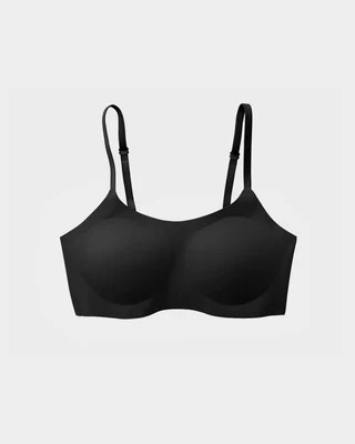 EBY Women's Black Bralette, Seamless | Size: Small | EBY (US)