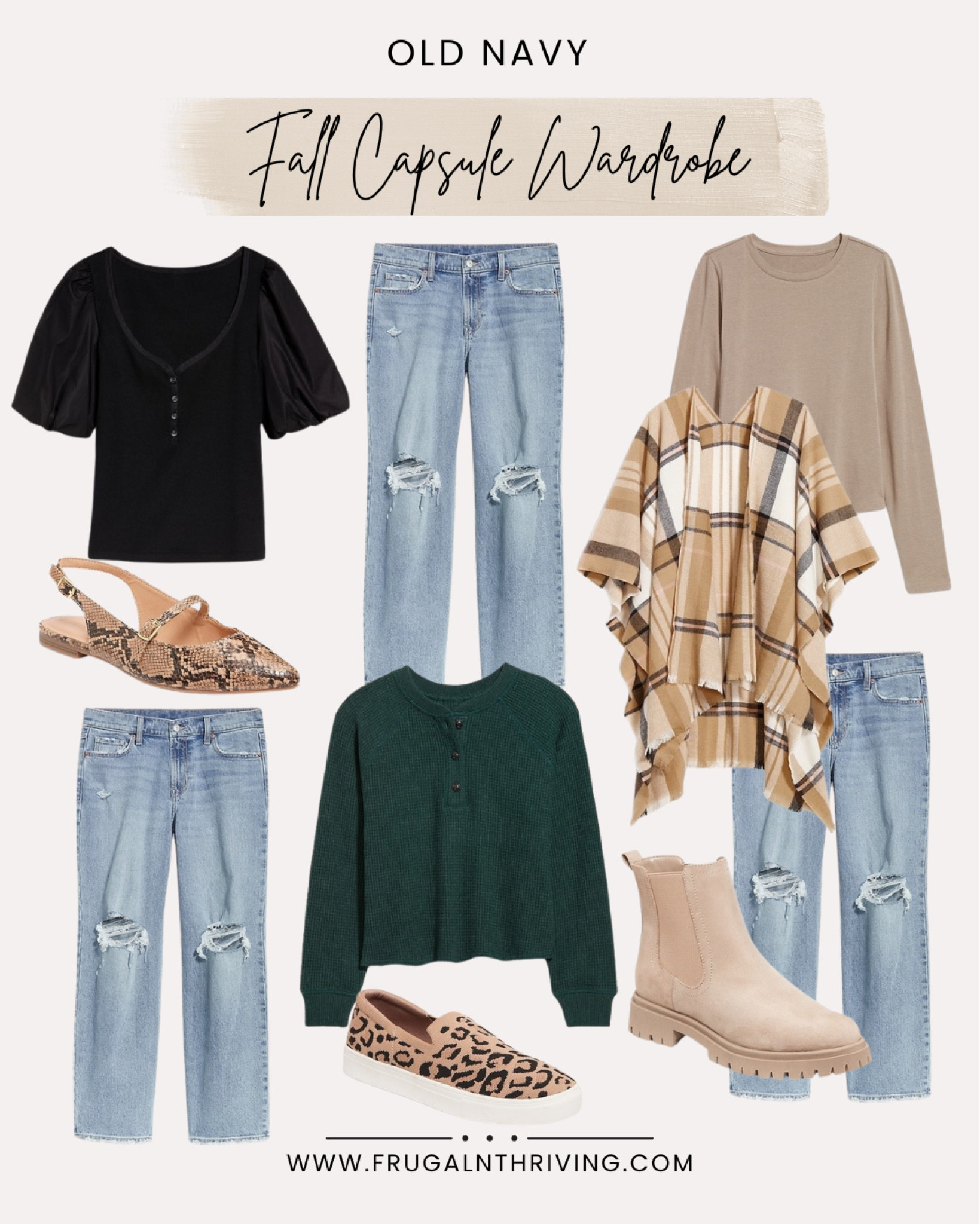 Style inspo for your boyfriend jeans . . . classic doesn’t mean boring!

#oldnavy #wardrobe #fall