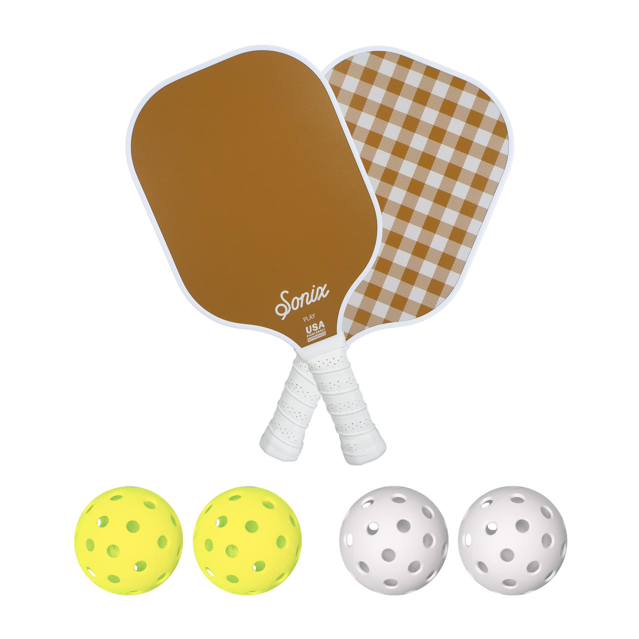 Sonix | USAPA Approved | Pickleball Paddles Set of 2 | Fiberglass Surface Pickleball Set with 2 R... | Amazon (US)
