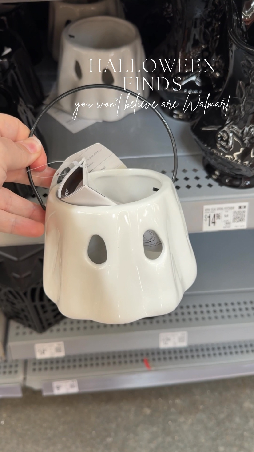 Consider this your sign to start haunting the Walmart aisles 👻 From ghosts and pumpkins to moody black accents and spooky little details, I found so many fun pieces for Halloween decorating this year!

#LTKHome #LTKSeasonal