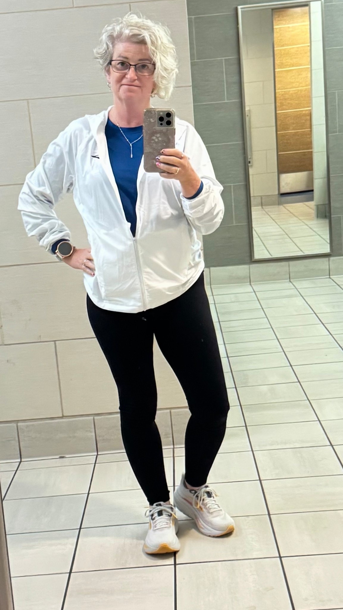 Airport travel days can be long so it pays to be comfortable! Old navy so soft leggings, Brooks canopy jacket and Brooks Ghost shoes for the most comfortable travel wear! 

#LTKOver40 #LTKActive #LTKPetite