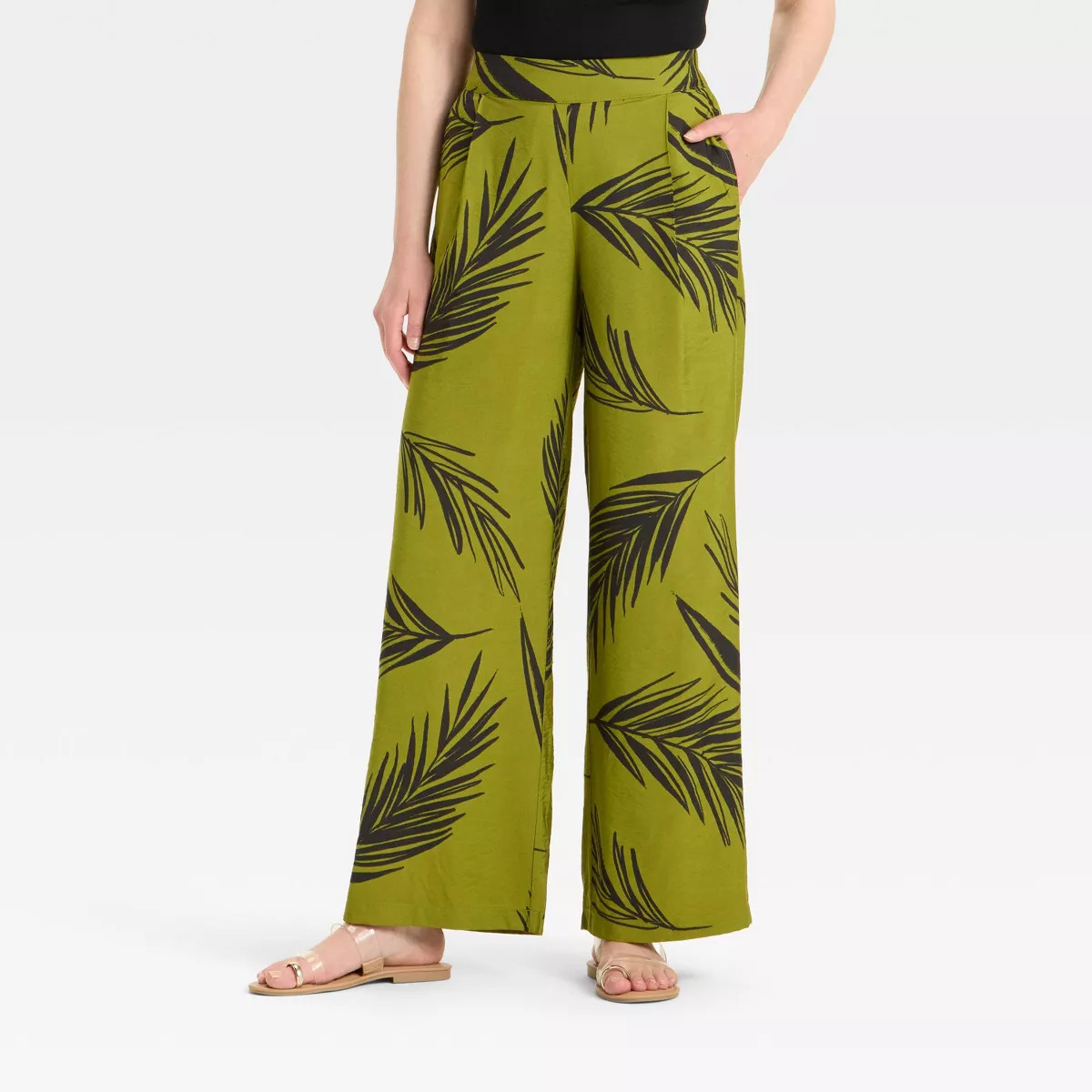 Women's High-Rise Wide Leg Pants - A New Day™ | Target