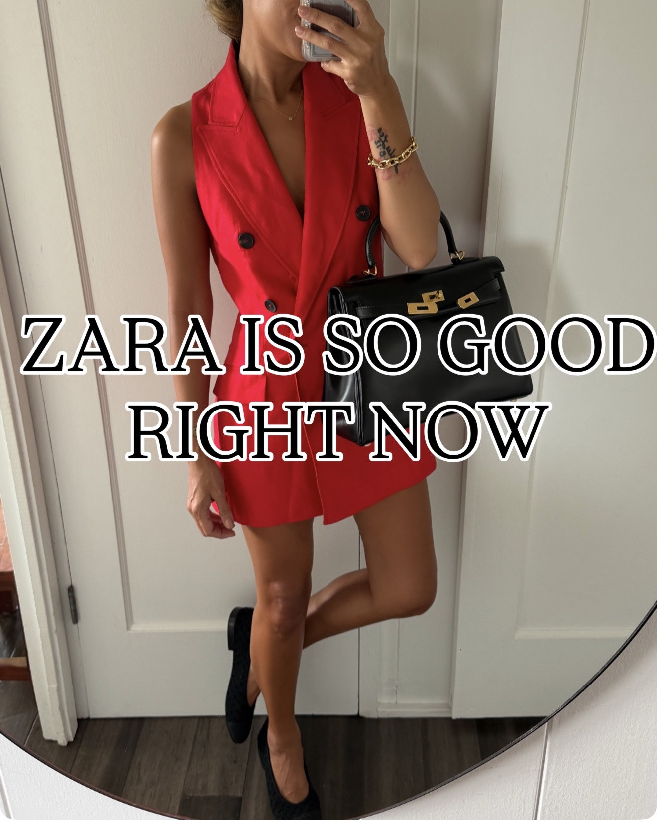 Zara has great stuff right now! 
Wearing an xs on all ❤️