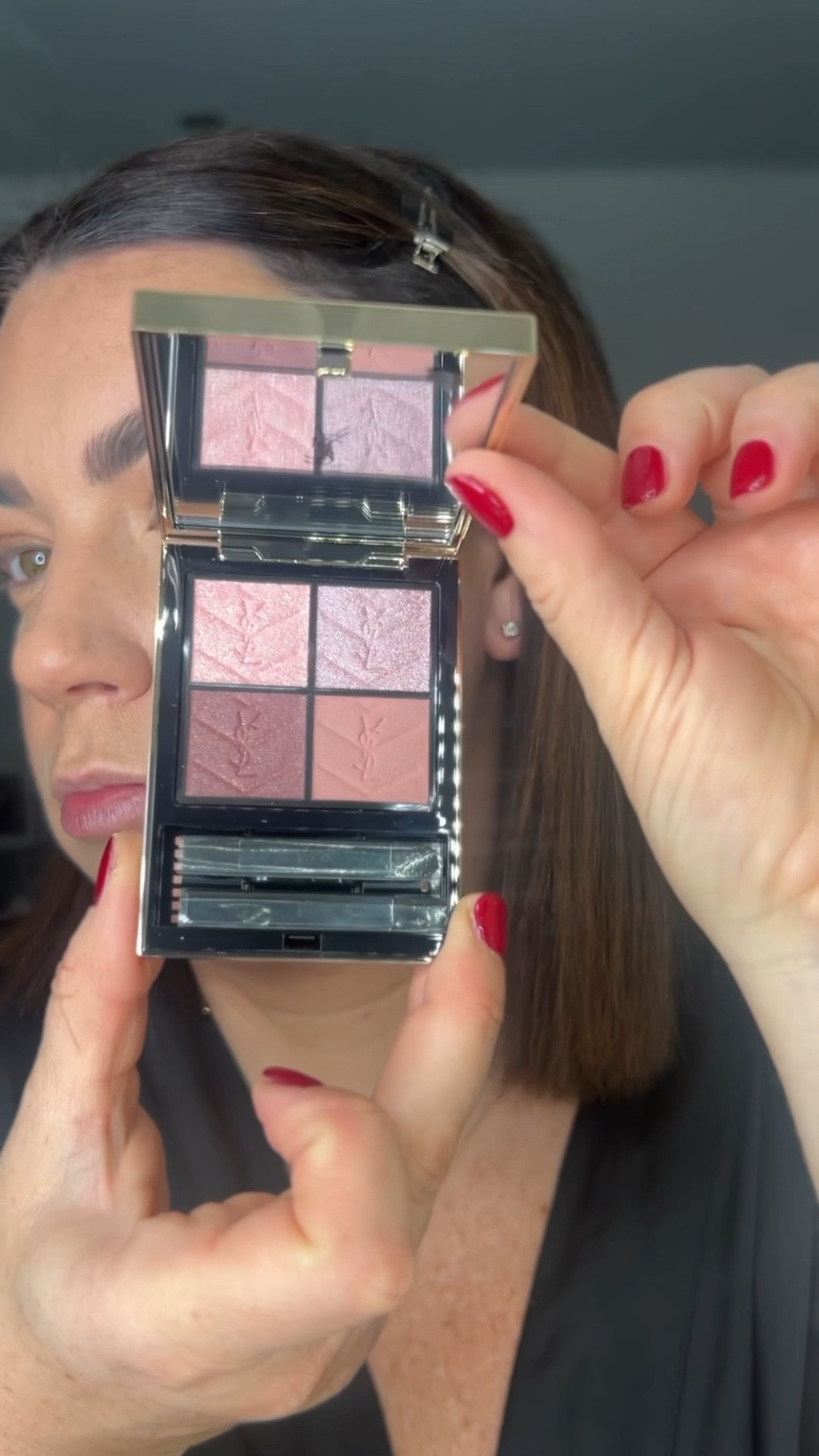 Ultra femine vibes using this beautiful collection of YSL products. Inspired by the coquette makeup trend 🎀 perfect for valentines day 💝 Fluttery lashes, and soft pink eyes, using YSL's Touche Éclat Blur Primer, Couture Mini Clutch, and Lash Clash Mascara. 

#LTKover40 #LTKstyletip #LTKbeauty