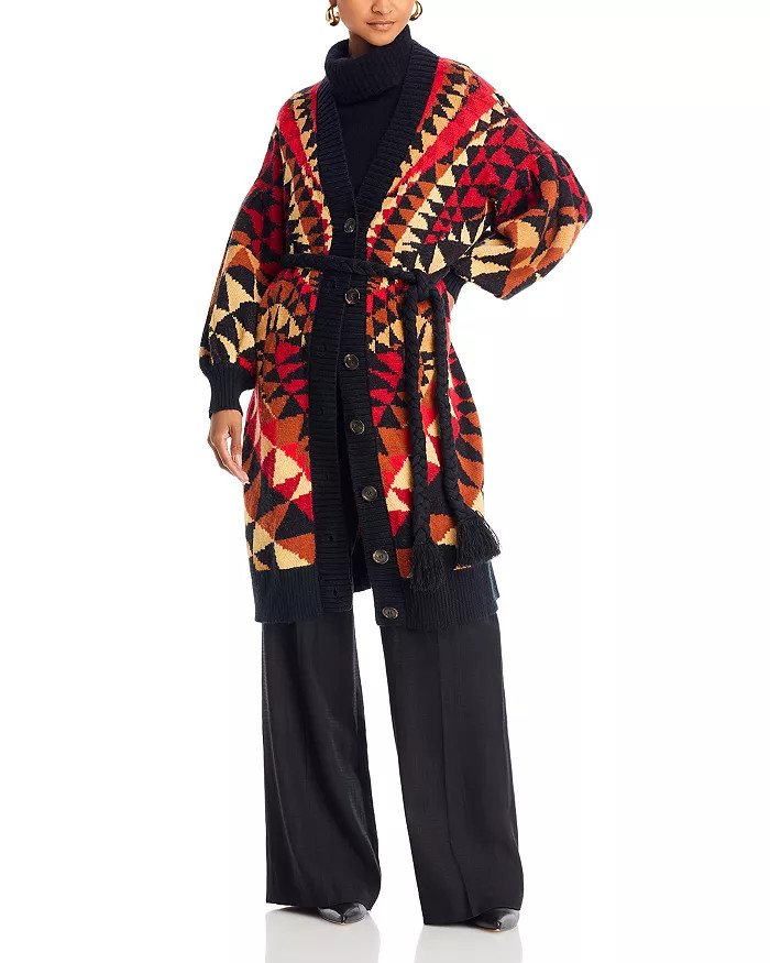 Heart Deco Belted Cardigan Sweater | Bloomingdale's (US)