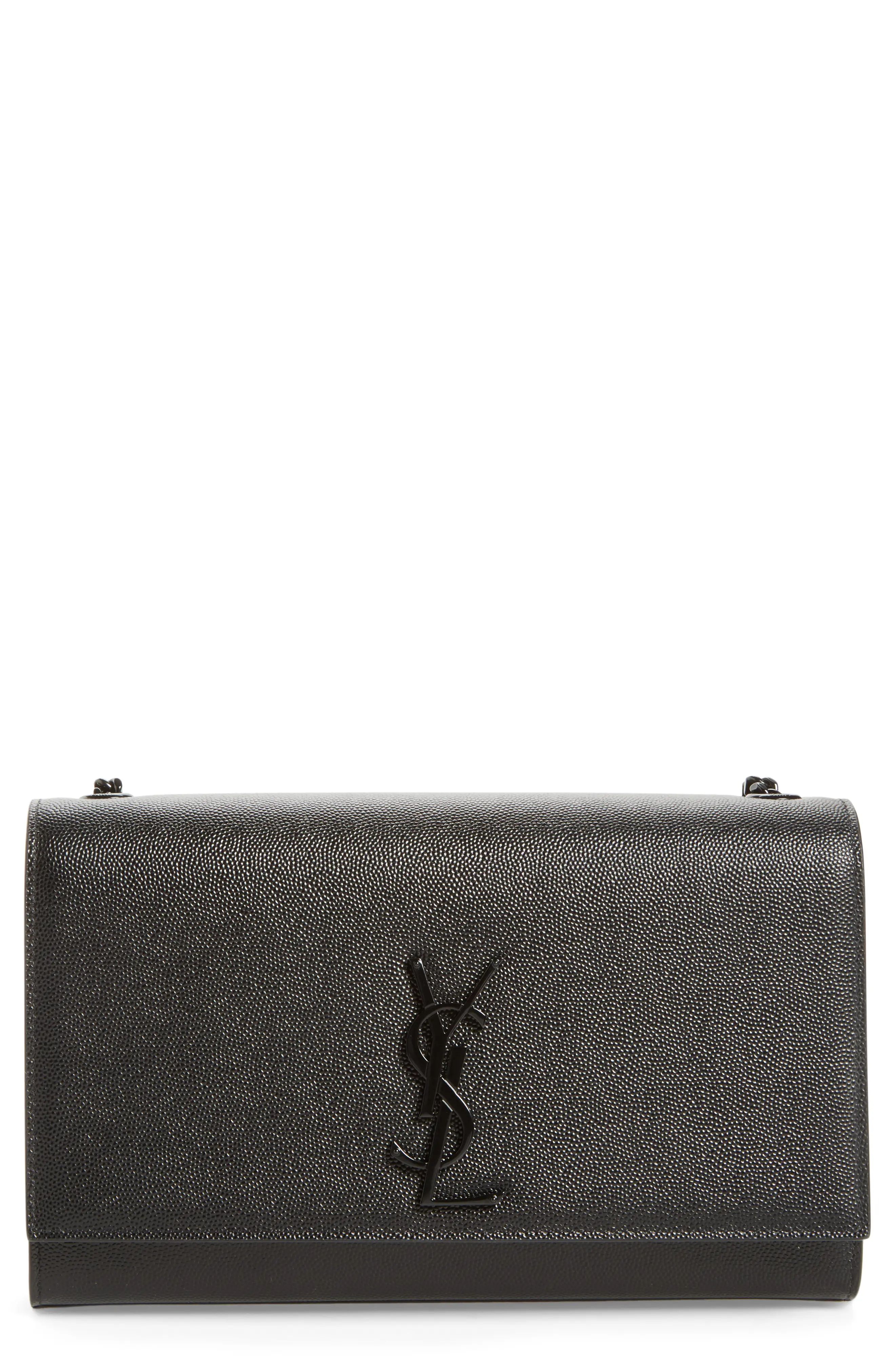 Saint Laurent Medium Monogram Leather Crossbody Bag | Nordstrom