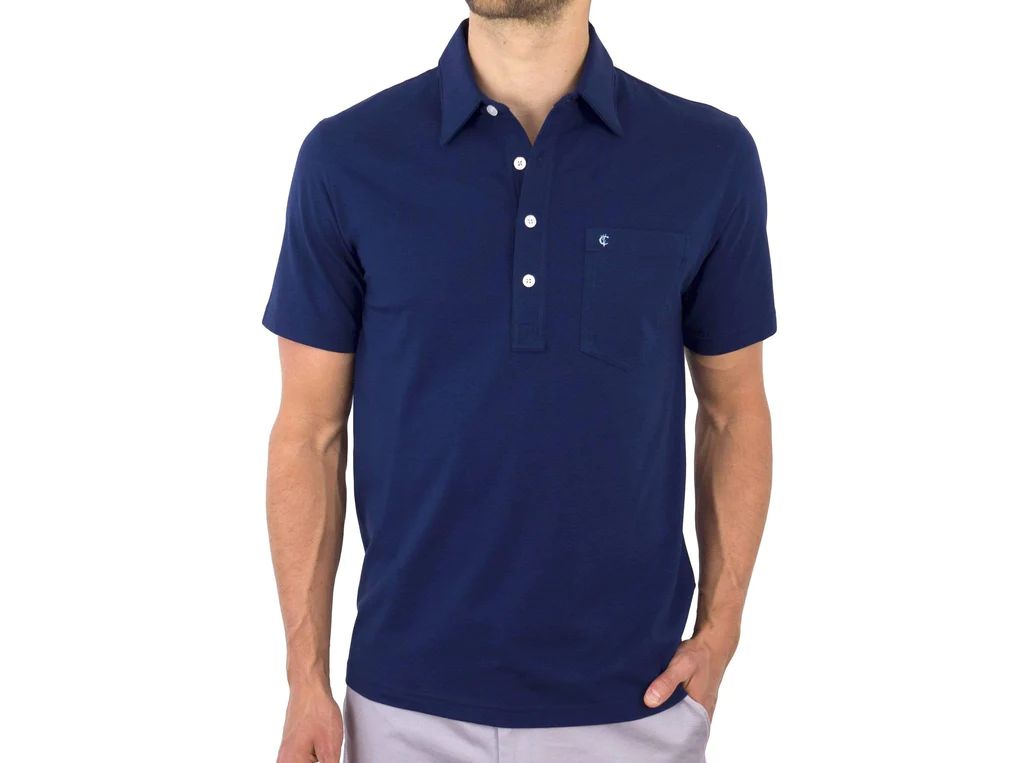 Top-Shelf Players Shirt - Navy Blue | Criquet Apparel