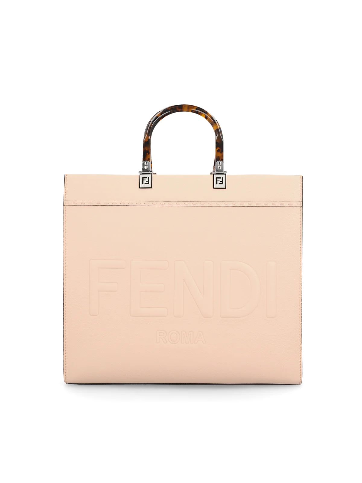 Fendi Logo Debossed Tote Bag | Cettire Global