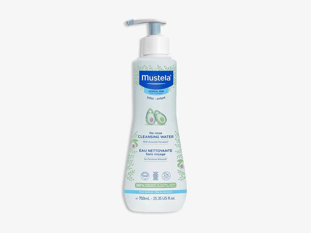 Mustela Baby Cleansing Water - No-Rinse Micellar Water - with Natural Avocado & Aloe Vera - for B... | Walmart (US)