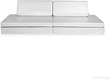 Foamnasium 1521 Blocksy Kids Couch, Gull Gray + Free Shipping | Amazon (US)