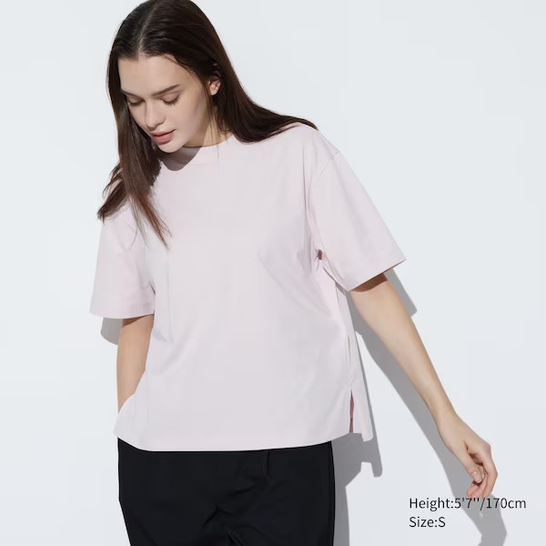 AIRism Cotton Short-Sleeve T-Shirt | UNIQLO (US)