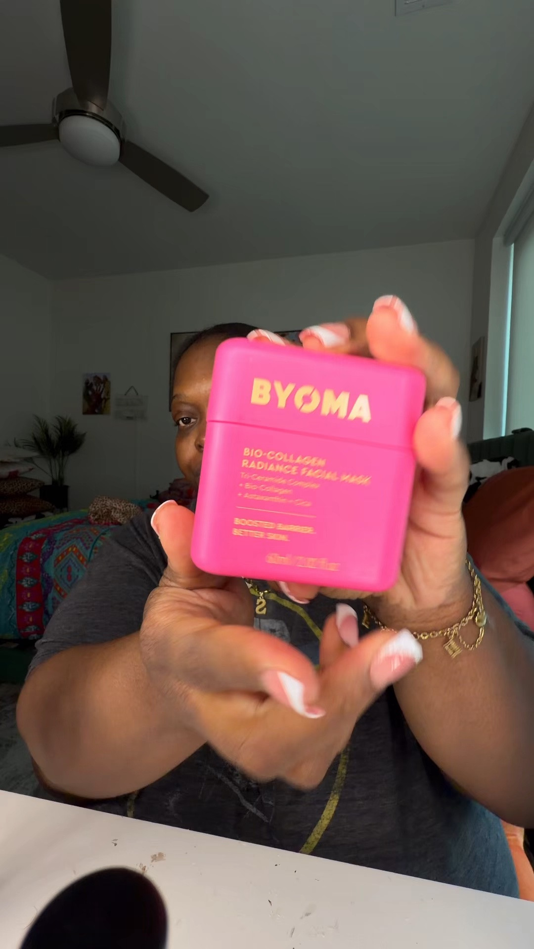 @byoma WHAT did y’all put in this mask?! 😍 my dry skin is literally glowingggg ✨ the hydration, the softness, the healthy shine after one use?? yeah… she ate 💁🏽‍♀️💦

and the best part? only $16 at @Ulta Beauty 🛍️🤍

#skincarelove #glowyskin #dryskinroutine #byoma

#LTKBeauty #LTKselfcare