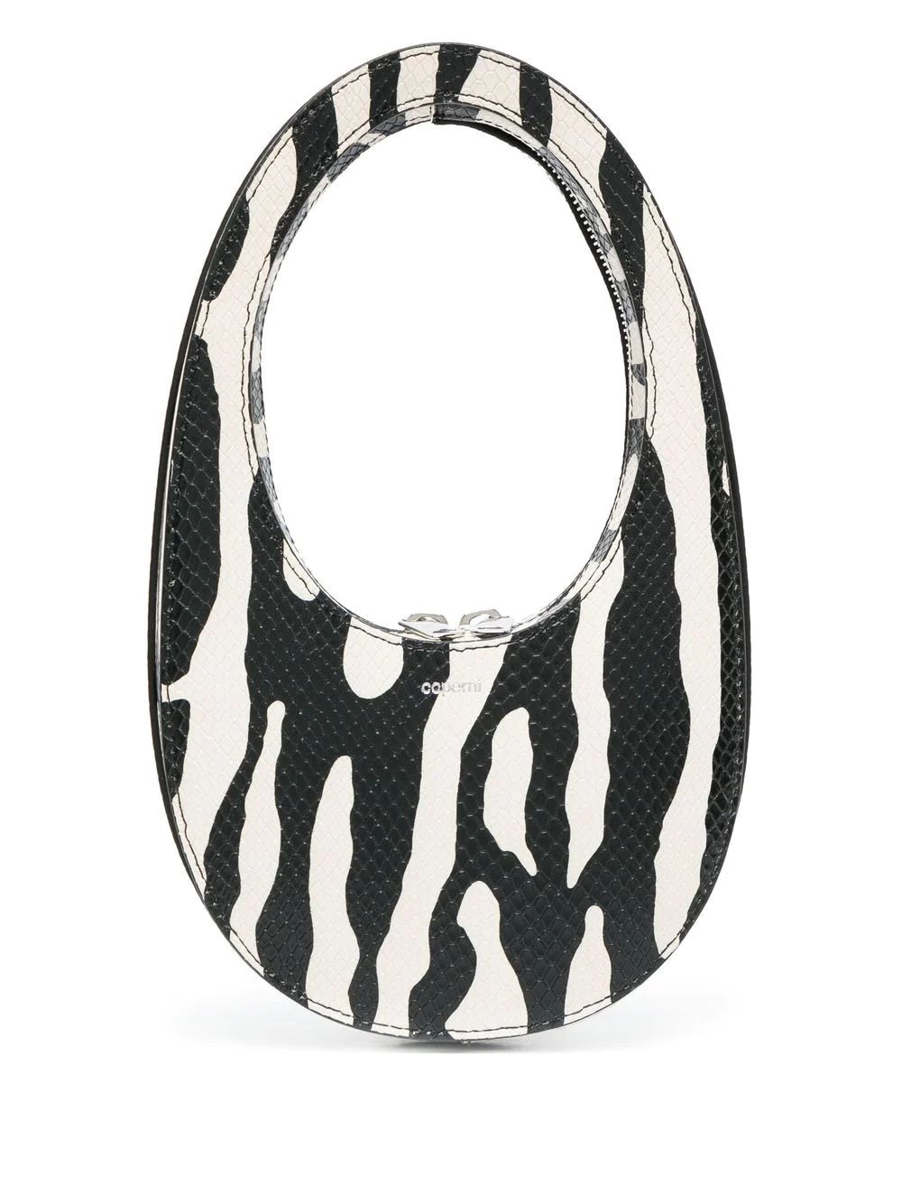 Coperni Leather zebra-print Tote Bag  - Farfetch | Farfetch Global
