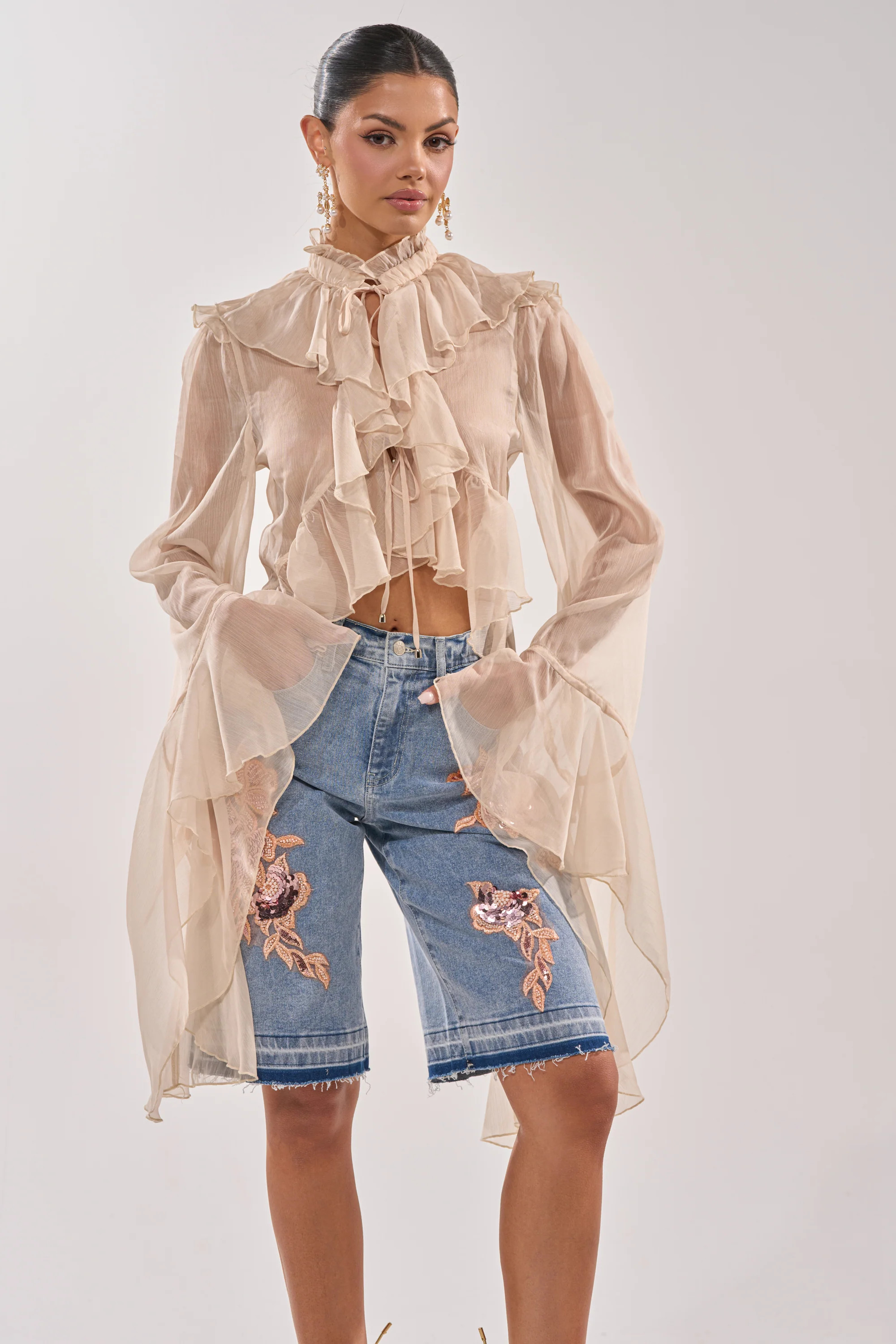 DANCE THE NIGHT AWAY BLOUSE | AKIRA