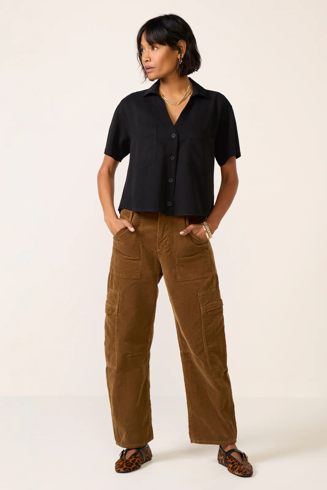 Crop Shirt | Evereve