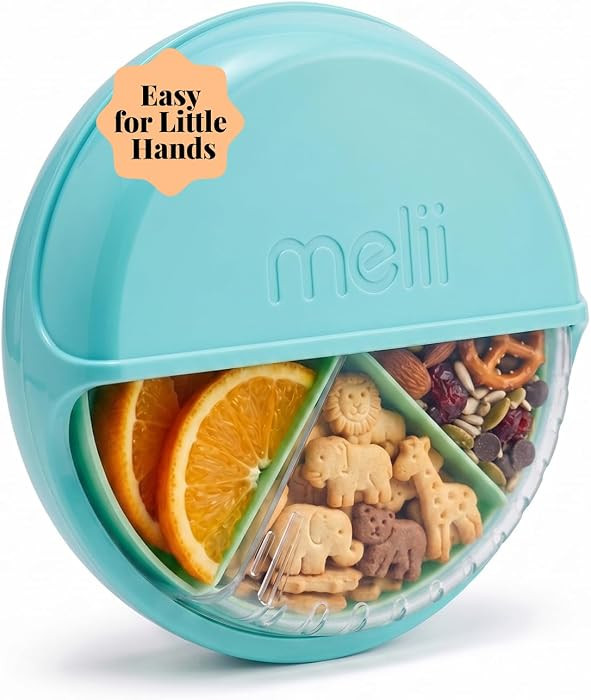 melii Bento Spin Lunch & Snack Container, Food Storage for Kids, BPA-Free, Dishwasher Safe \u2013... | Amazon (US)