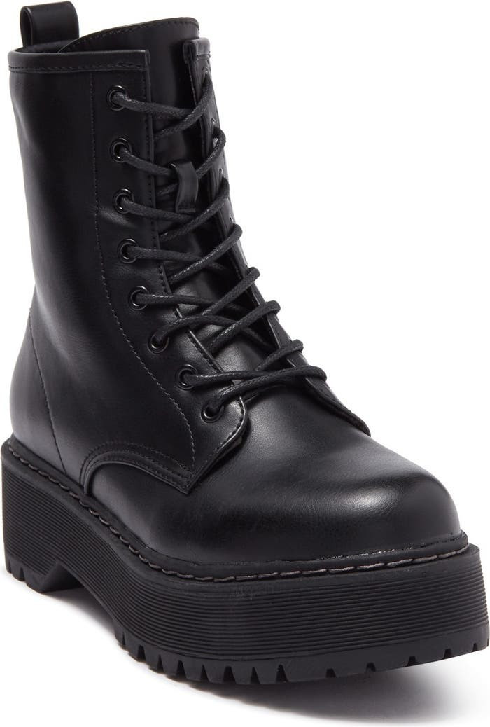 Basille Lace-Up Platform Boot | Nordstrom Rack
