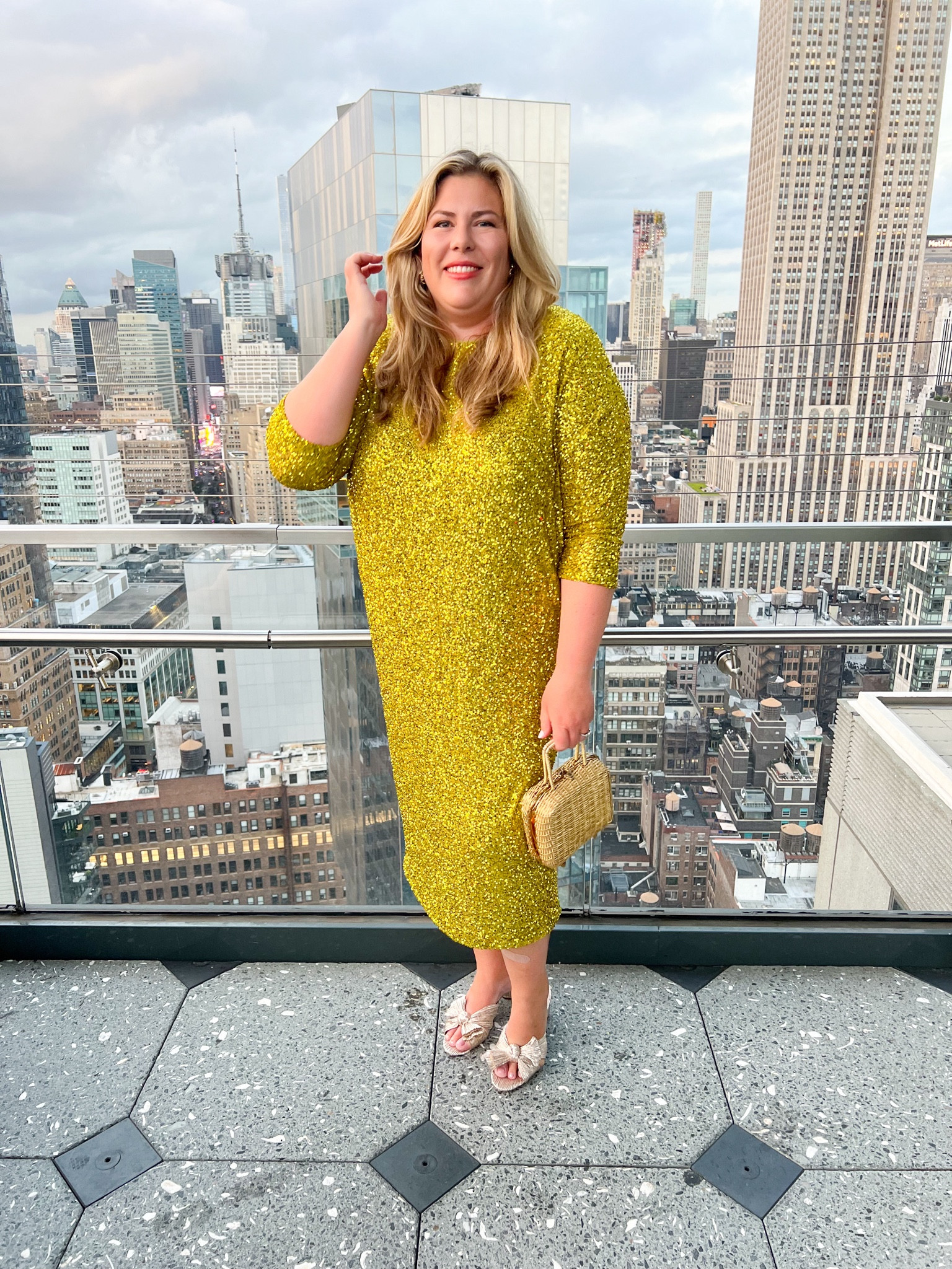 Never Fully Dresser sequin dress paired with Loeffler Randall shoes for LTKNYFW! Size inclusive dress that comes in several colors! 
Sequin dress, evening dress, clutch, bow shoes, special event, 

#LTKPlusSize #LTKNYFW #LTKStyleTip