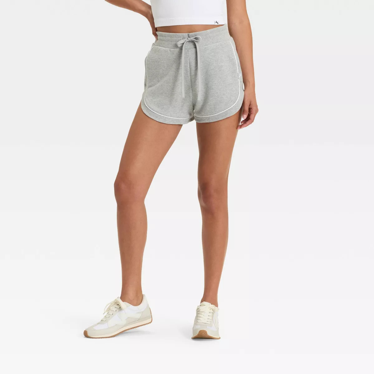 Women's French Terry Piped Shorts - JoyLab™ | Target