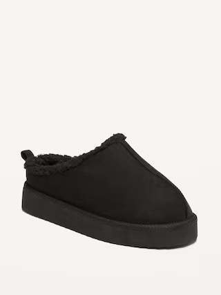 Faux-Suede Platform Mule Slippers for Girls | Old Navy (US)