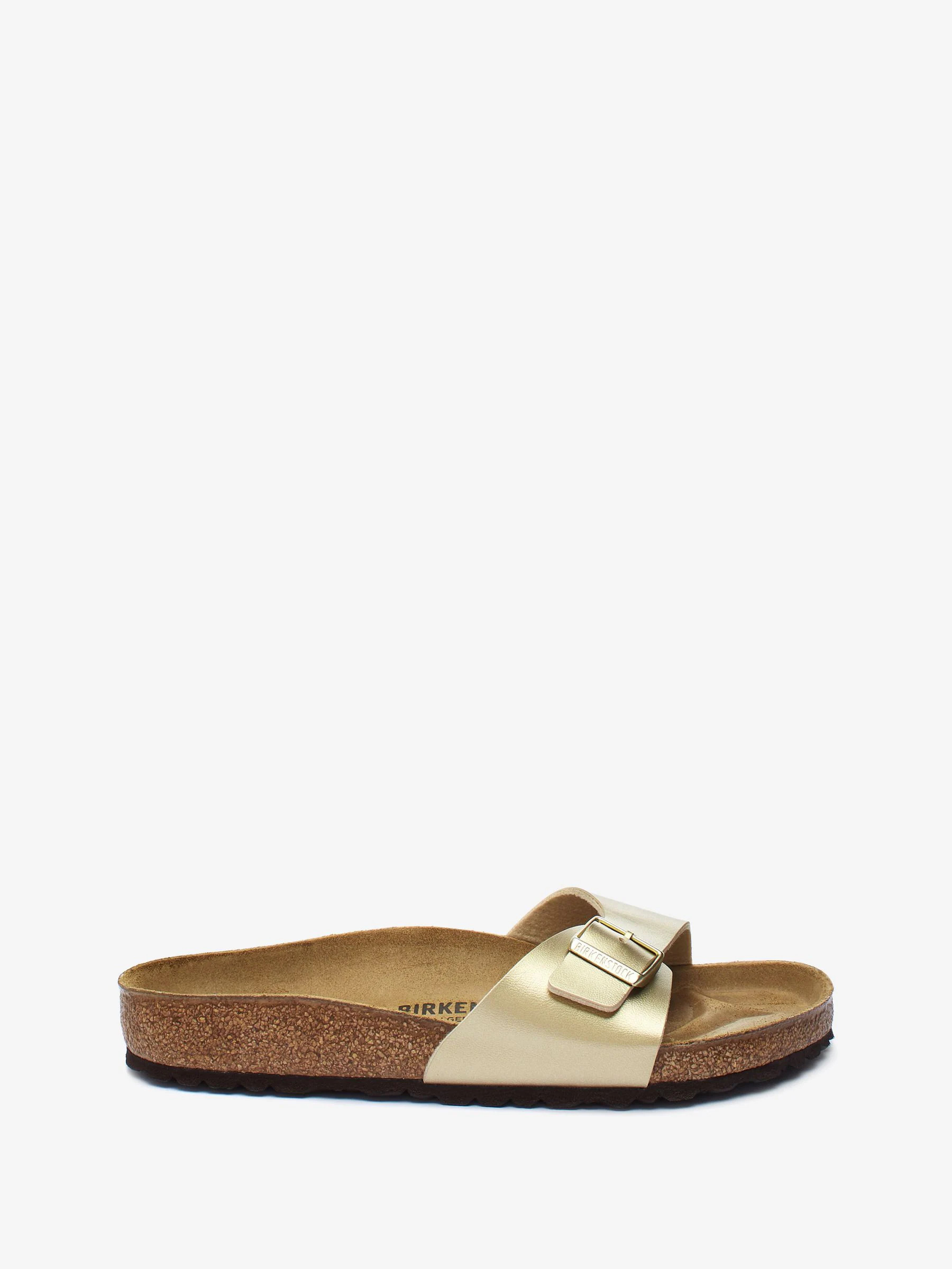 Birkenstock Birkenstock Gold Madrid Birko Flor Sandals | Next EU