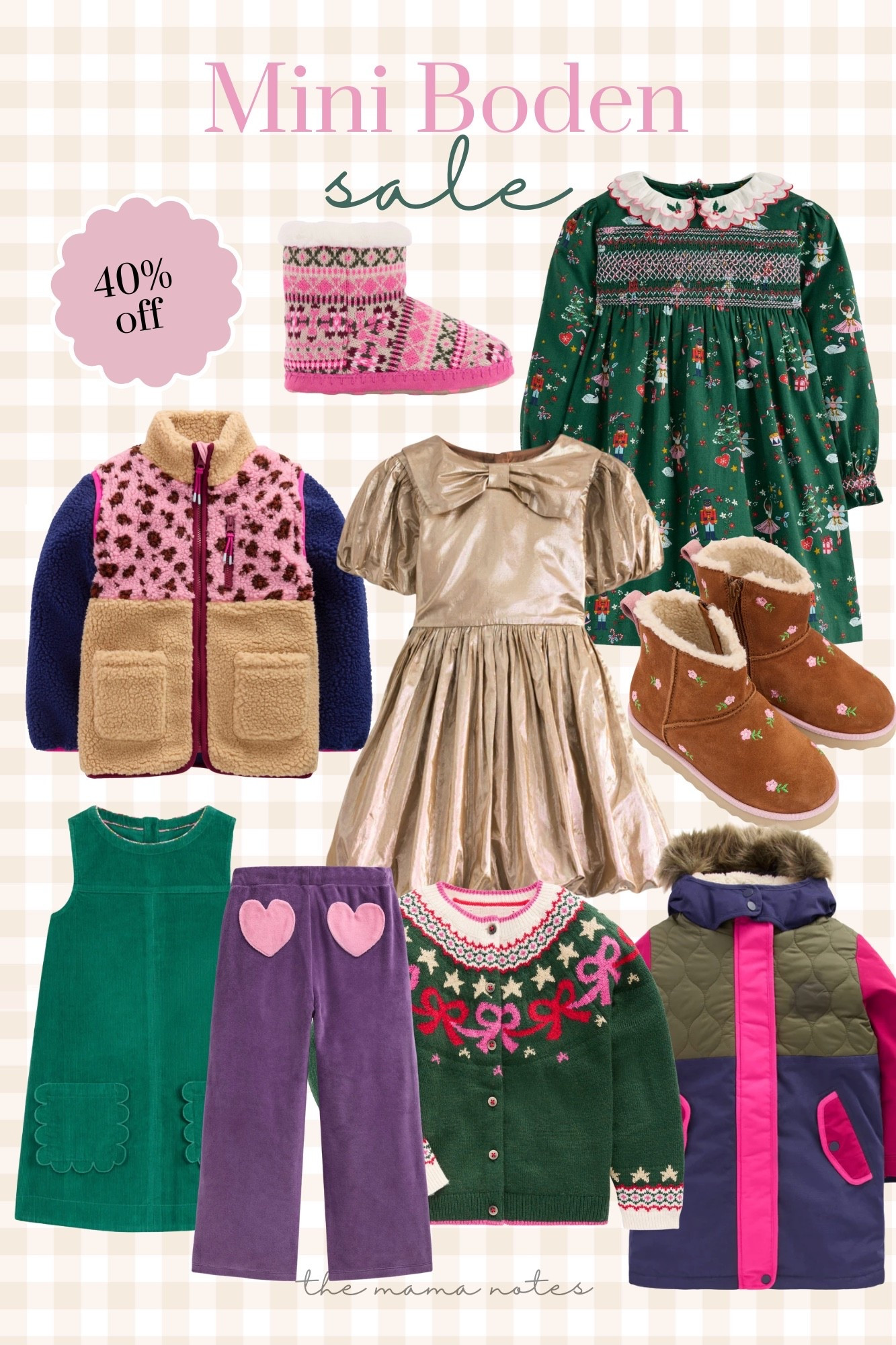 40% off at Mini Boden for Black Friday!