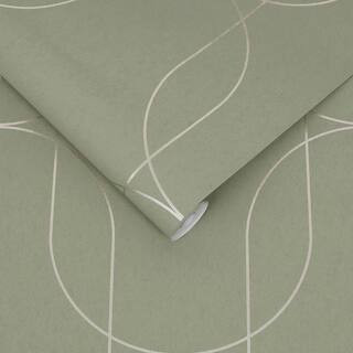 Palais Sage Wallpaper | The Home Depot