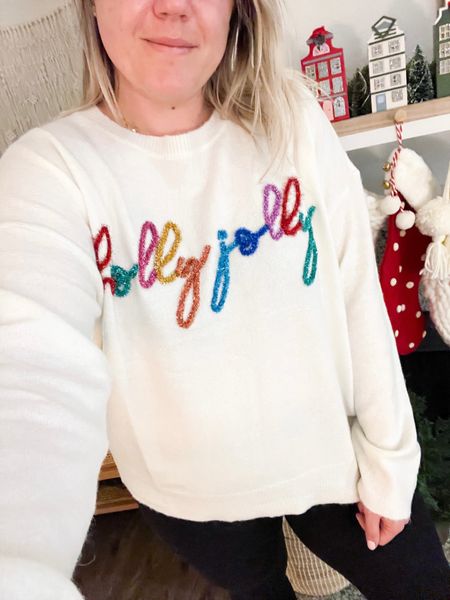 Holly Jolly sweater, queen of sparkles dupe, Christmas sweater, holiday style
Use code KATIE15 for 15% off your first purchase 

#LTKSeasonal #LTKHoliday #LTKunder100