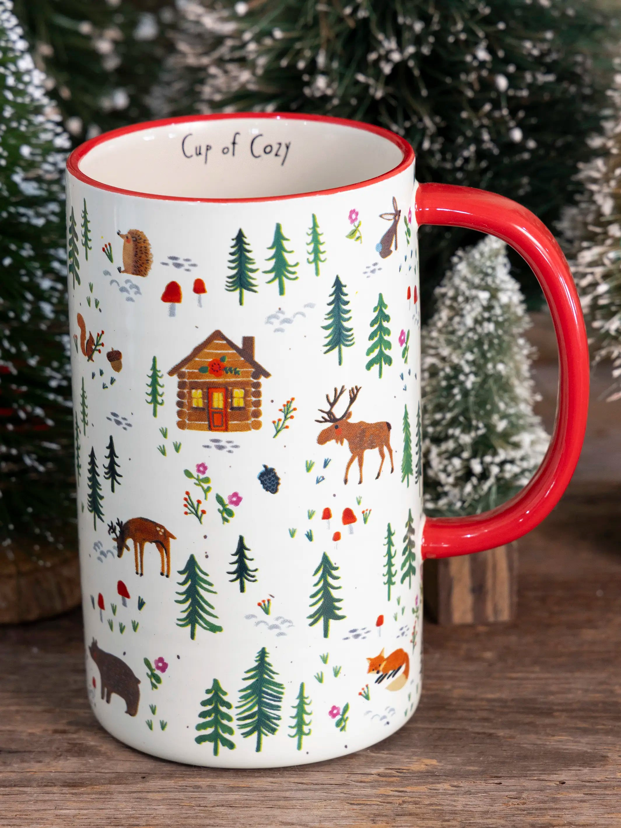Latte Mug - Woodland Critters | Natural Life