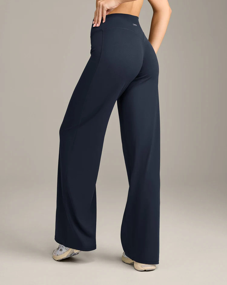 SoftMotion\u2122 Straight Leg Pants with Gray Logo 
 True Blue | Oner Active (UK / US)