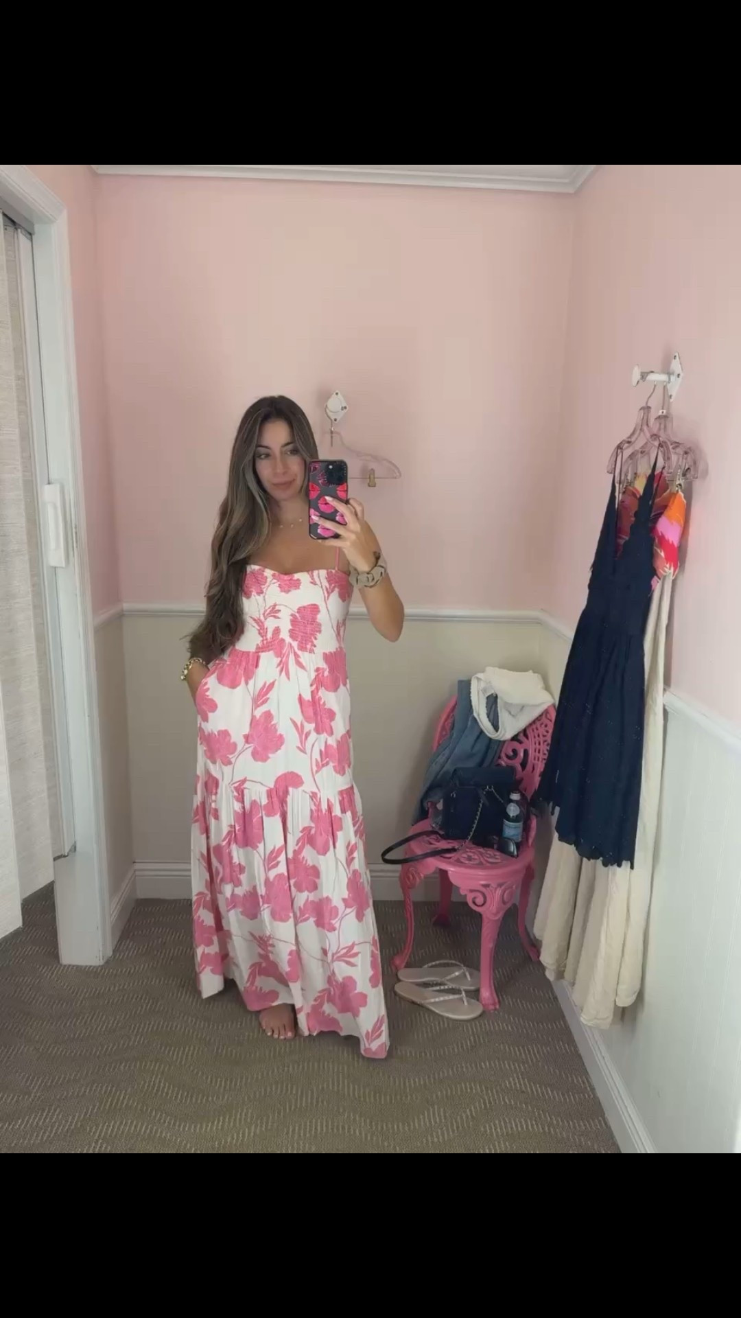 In LOVE with this dress! 🤩

Pink floral dress for spring. Vacation dress 

#LTKSeasonal #LTKWatchNow #LTKWedding