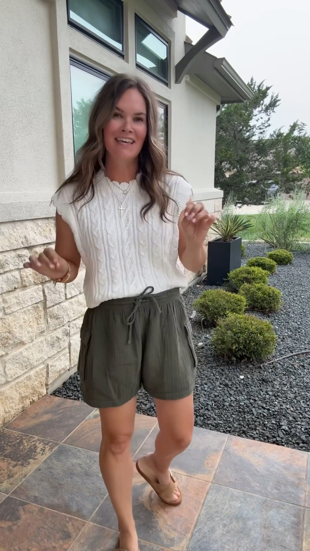 This look is from Walmart! These shorts are perfect for summer. Such a good, mom-approved length and so easy to dress up or down

#LTKootd #LTKmomlife #LTKgrwm