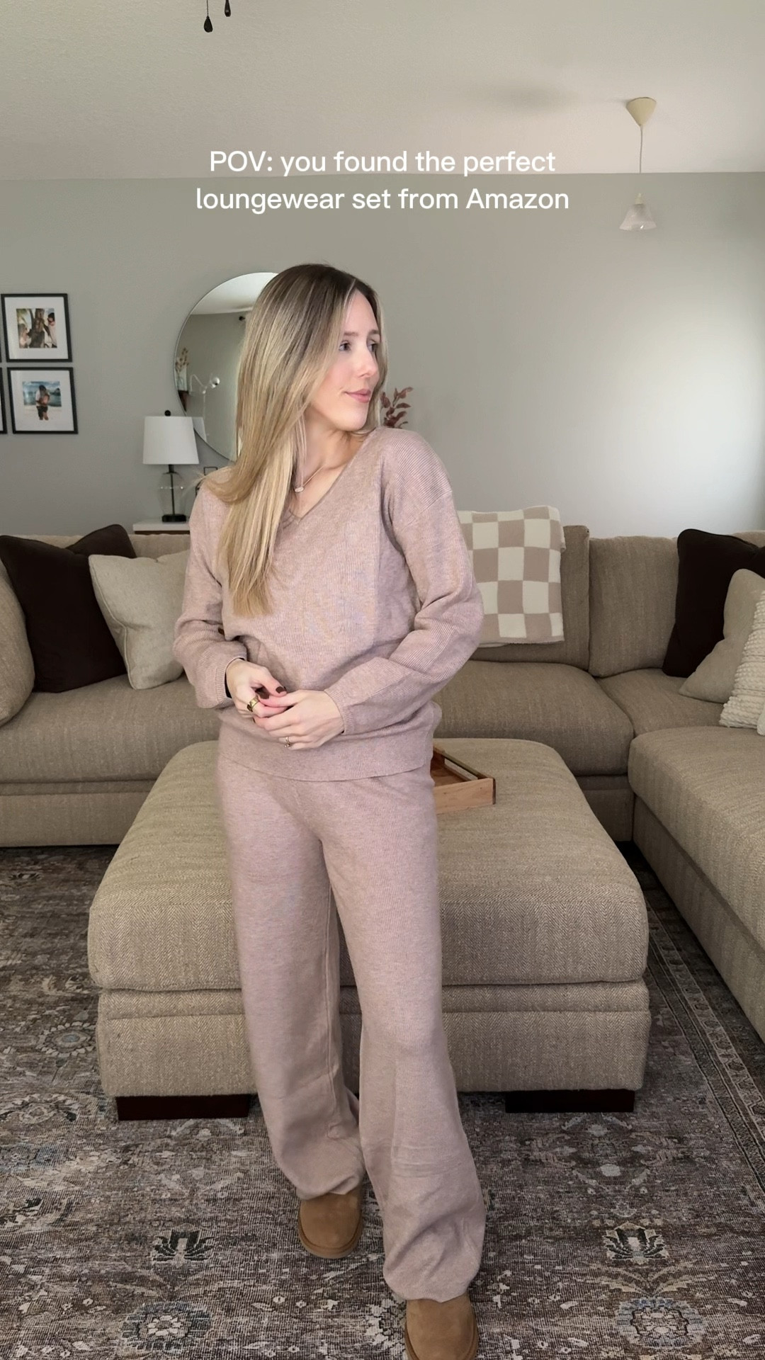 Loving this loungewear set lately from Amazon! I’m wearing the smallest size.

#LTKStyleTip #LTKFindsUnder50 #LTKVideo