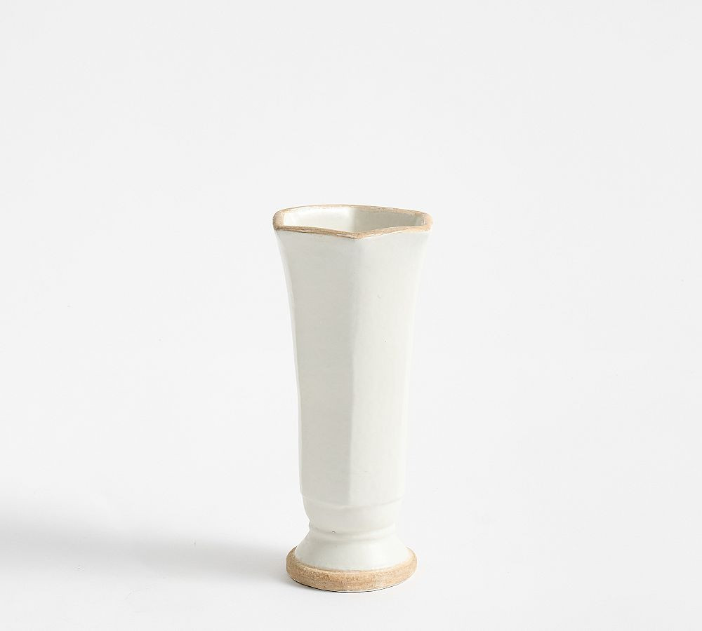 Ceramic Faceted Vase Collection | Pottery Barn (US)
